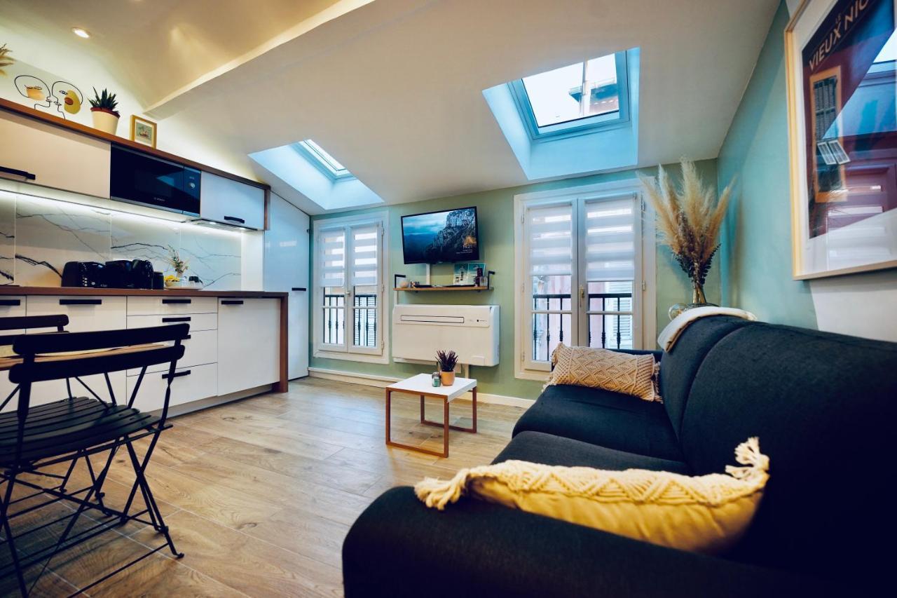 New ! Superbe Studio Vieux Nice - Climatise 외부 사진