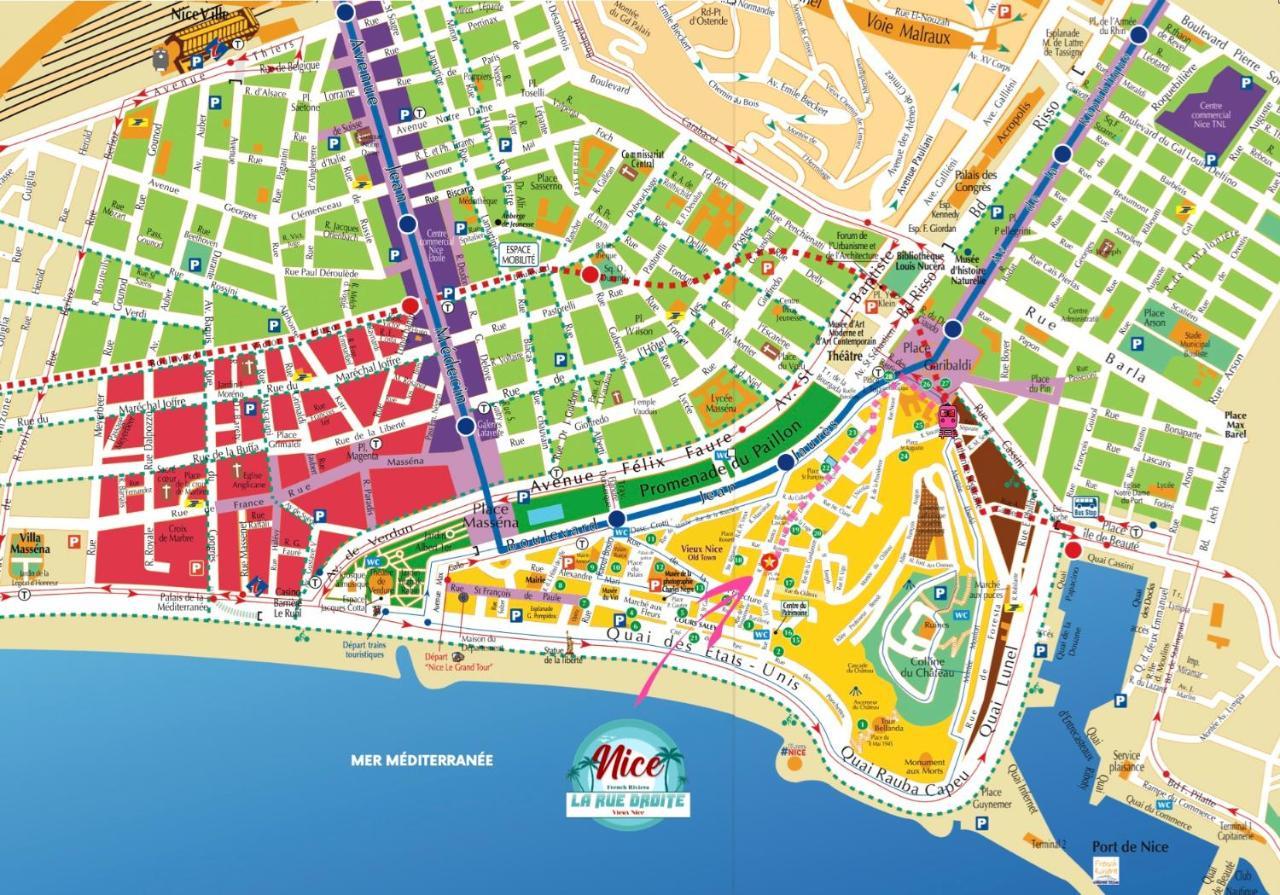 New ! Superbe Studio Vieux Nice - Climatise 외부 사진