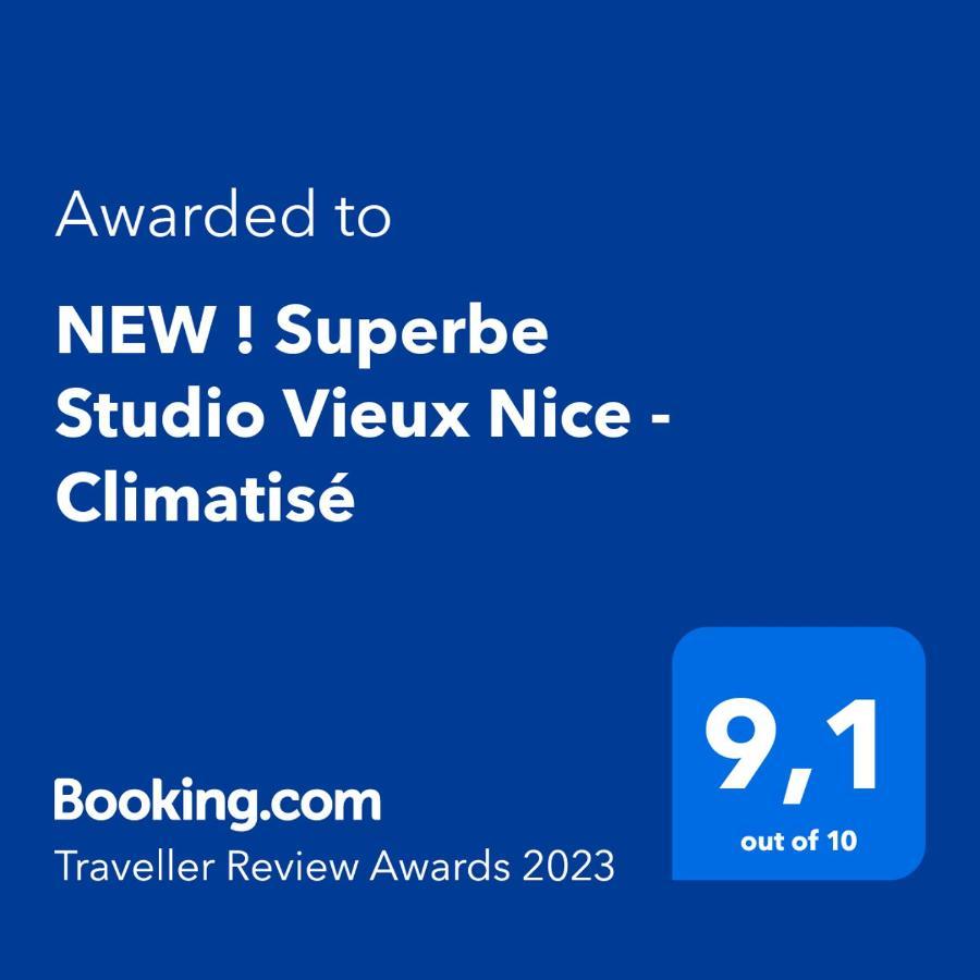 New ! Superbe Studio Vieux Nice - Climatise 외부 사진